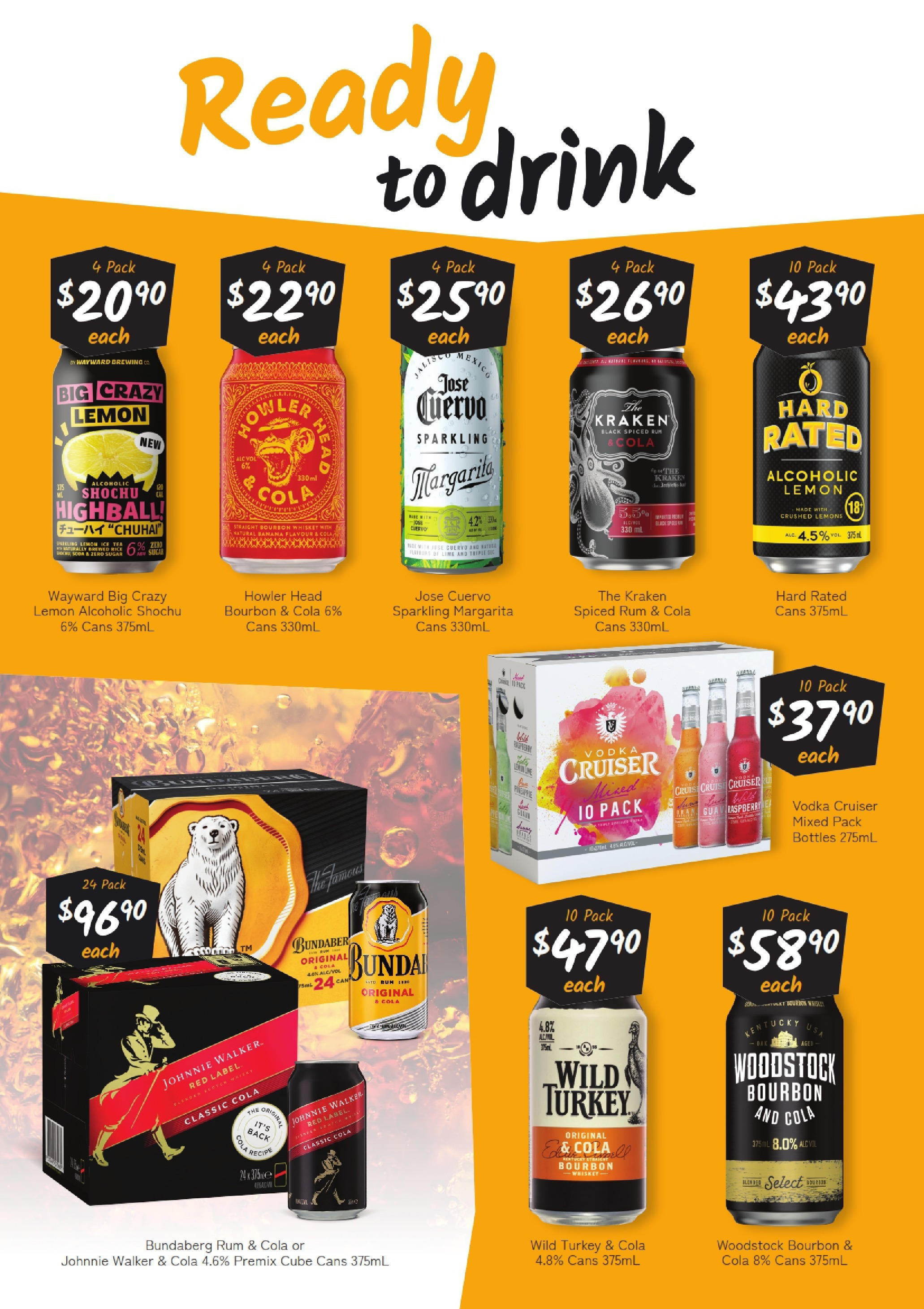 Cellarbrations - Good Shout - QLD 18/11 - 17/11/2024 > weekly / monthly specials | Page: 6 | Products: Rice, Bourbon, Turkey, Lime