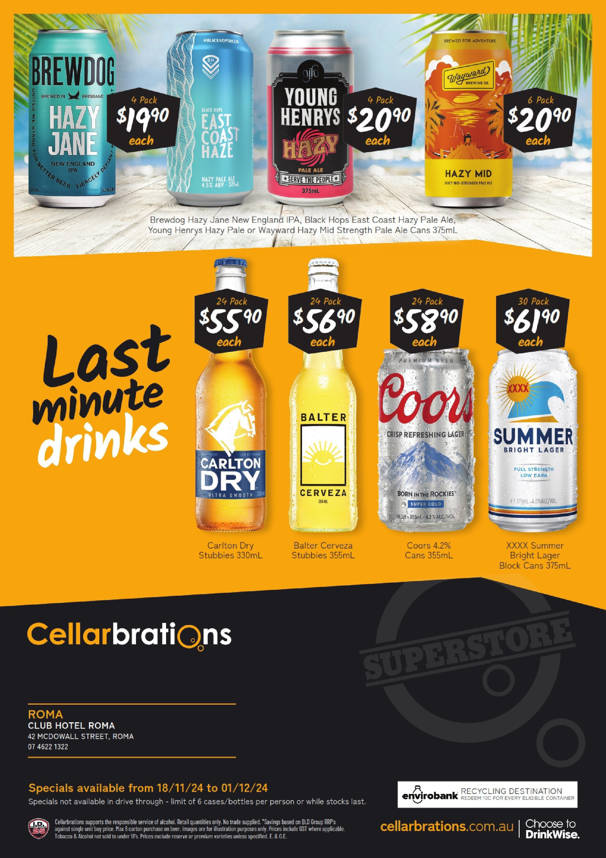 Cellarbrations - Good Shout - QLD 18/11 - 17/11/2024 > weekly / monthly specials | Page: 8 | Products: Beer