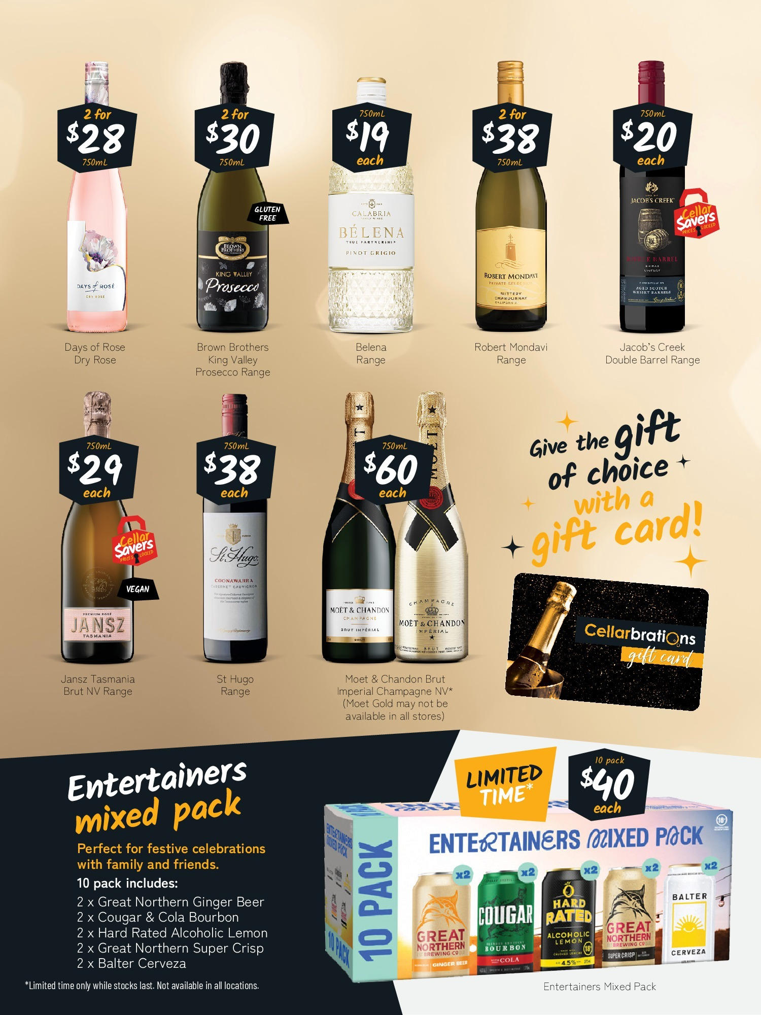 Cellarbrations Catalogue QLD - 18/11/2024 > weekly / monthly specials | Page: 3 | Products: Ginger, Beer, Bourbon, Lemon