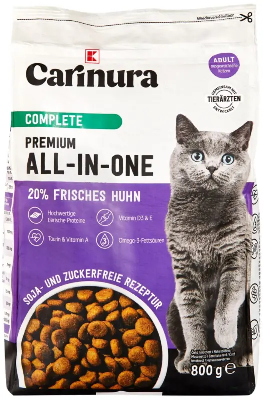 K-carinura Суха храна за котки
