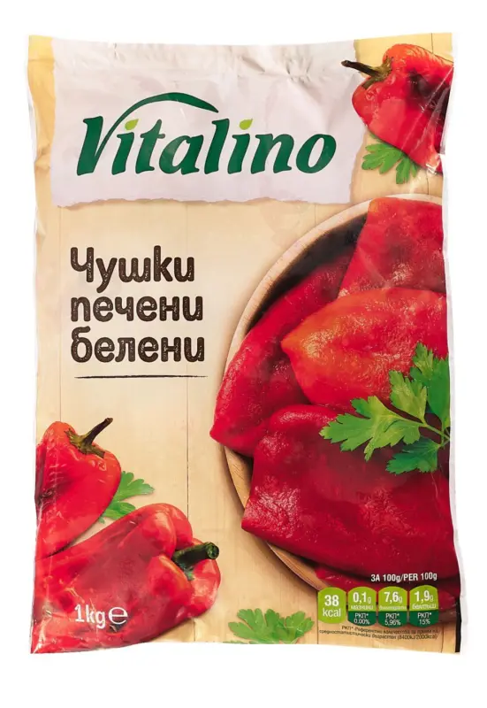 Vitalino Печени чушки замразени