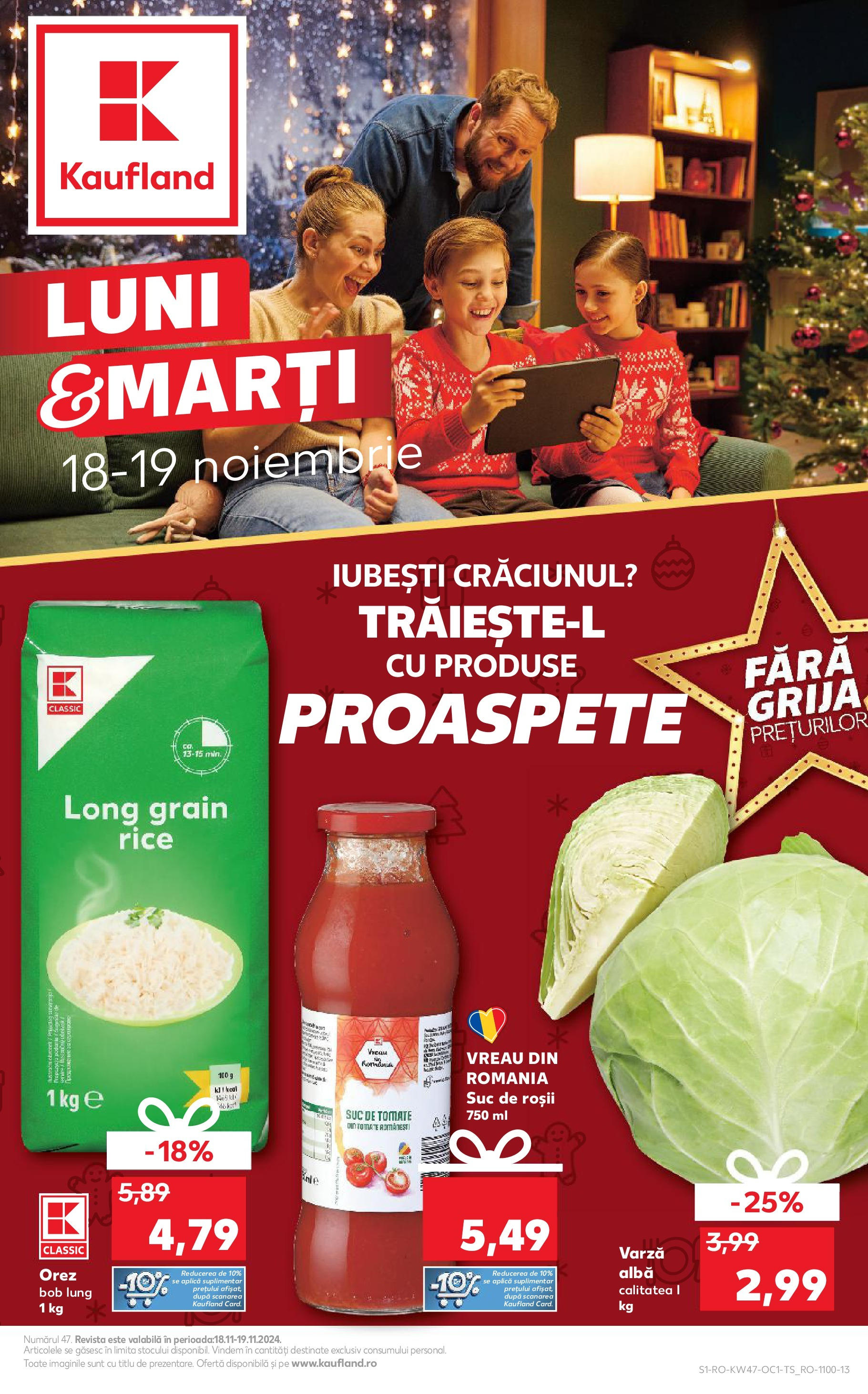 Cataloage Kaufland Valabile Din 18 11 P n La 19 11 Ofertele Online 