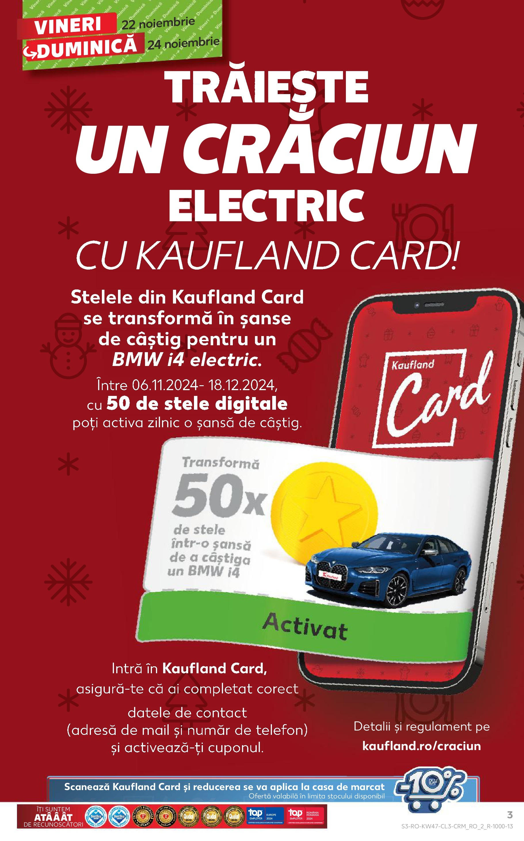 Catalog Kaufland - Sibiu 22.11.2024 - Revista si Oferta | Pagină: 3 | Produse: Telefon