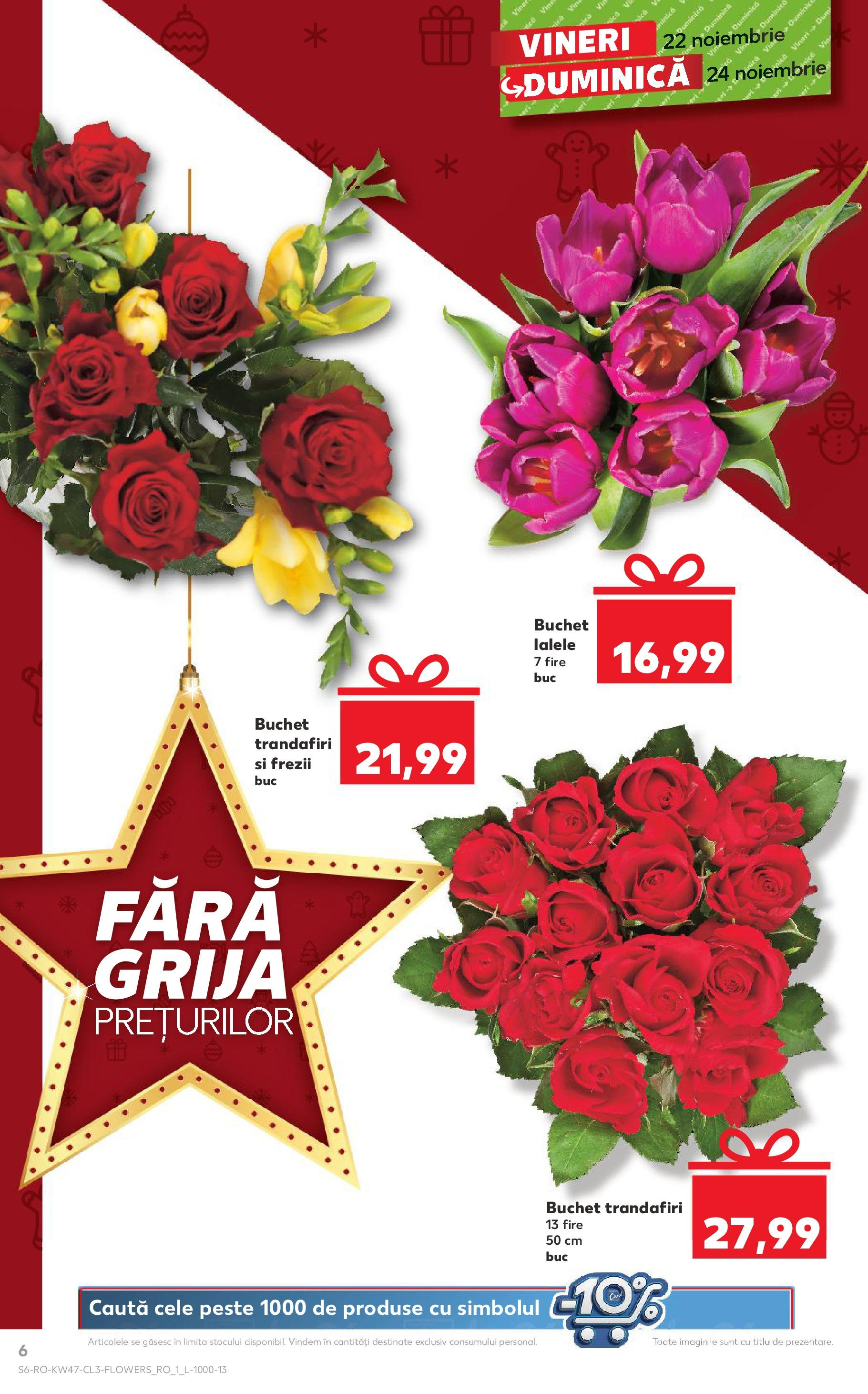 Catalog Kaufland - Sibiu 22.11.2024 - Revista si Oferta | Pagină: 6 | Produse: Pește