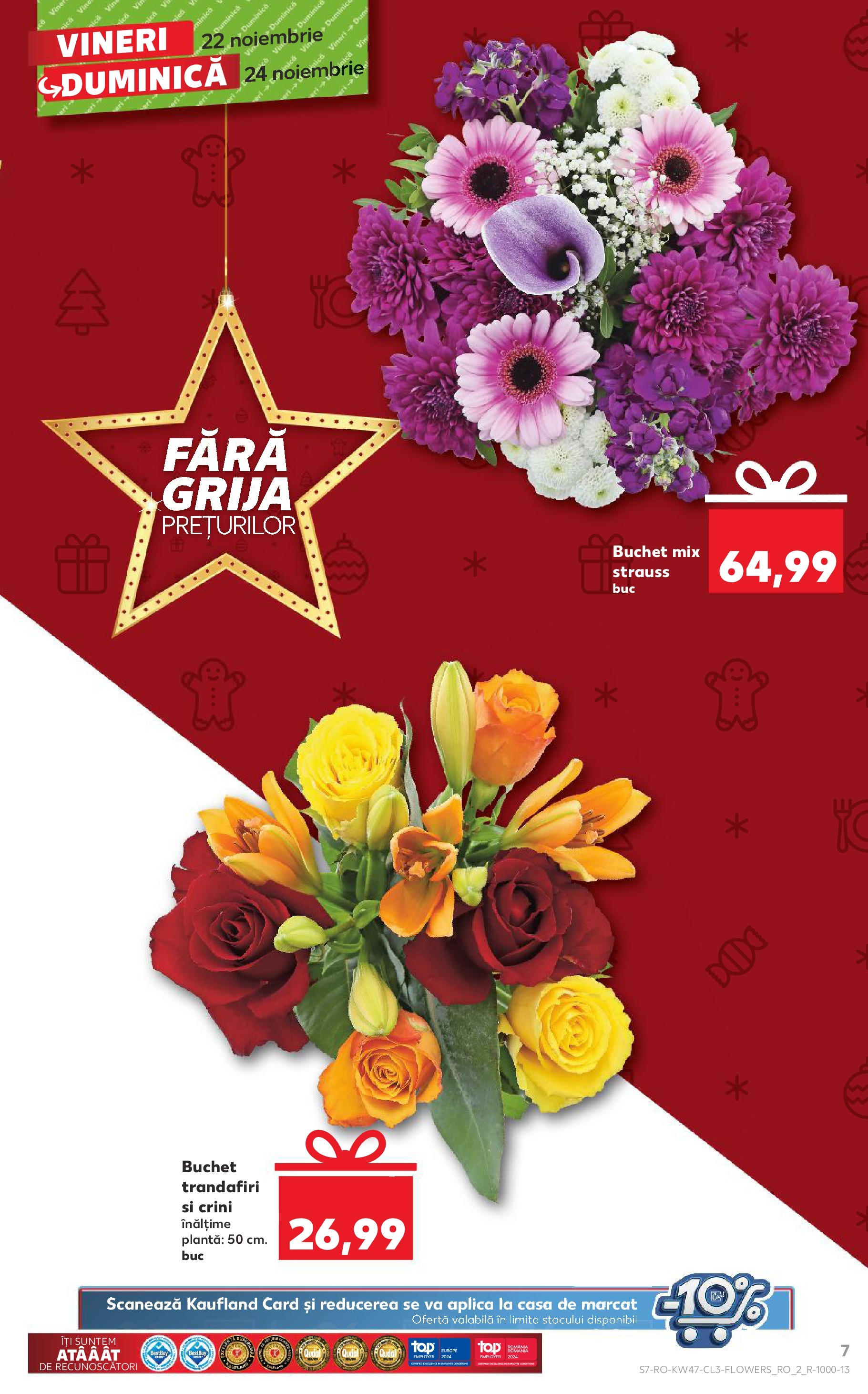 Catalog Kaufland - Sibiu 22.11.2024 - Revista si Oferta | Pagină: 7