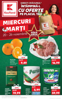 Previzualizarea de cataloage: Kaufland Catalog nou - Bucureşti valabil de la 20.11.2024