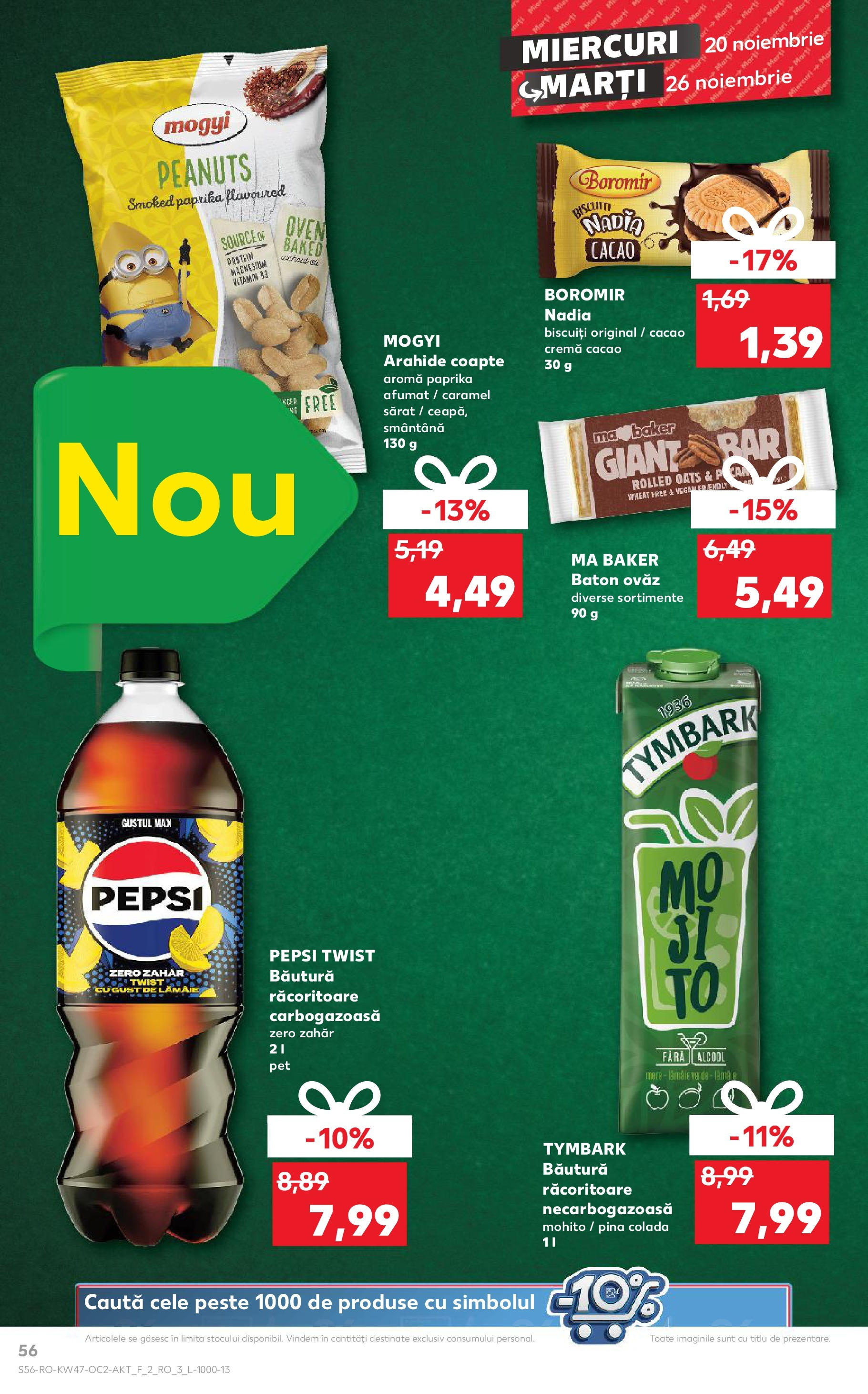 Catalog Kaufland CRĂCIUN de la 20.11.2024 | Pagină: 56 | Produse: Pește, Biscuiți, Zahăr, Lămâie