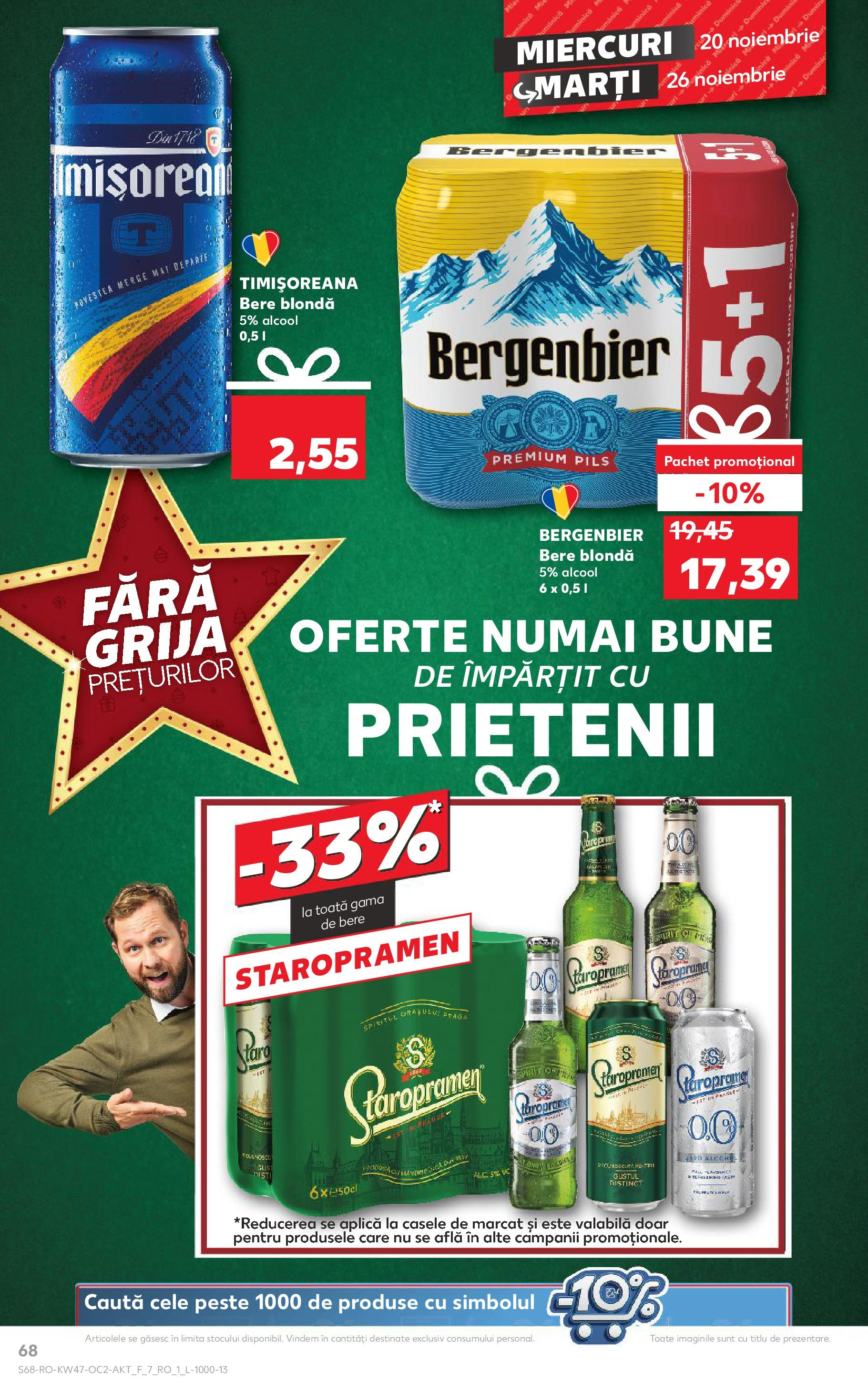 Catalog Kaufland CRĂCIUN de la 20.11.2024 | Pagină: 68 | Produse: Pară, Bere, Pește