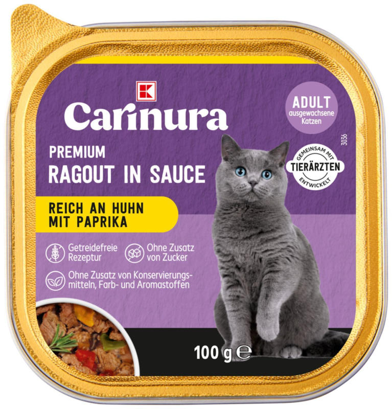 K-Carinura коте Ragout пиле чушки 100г