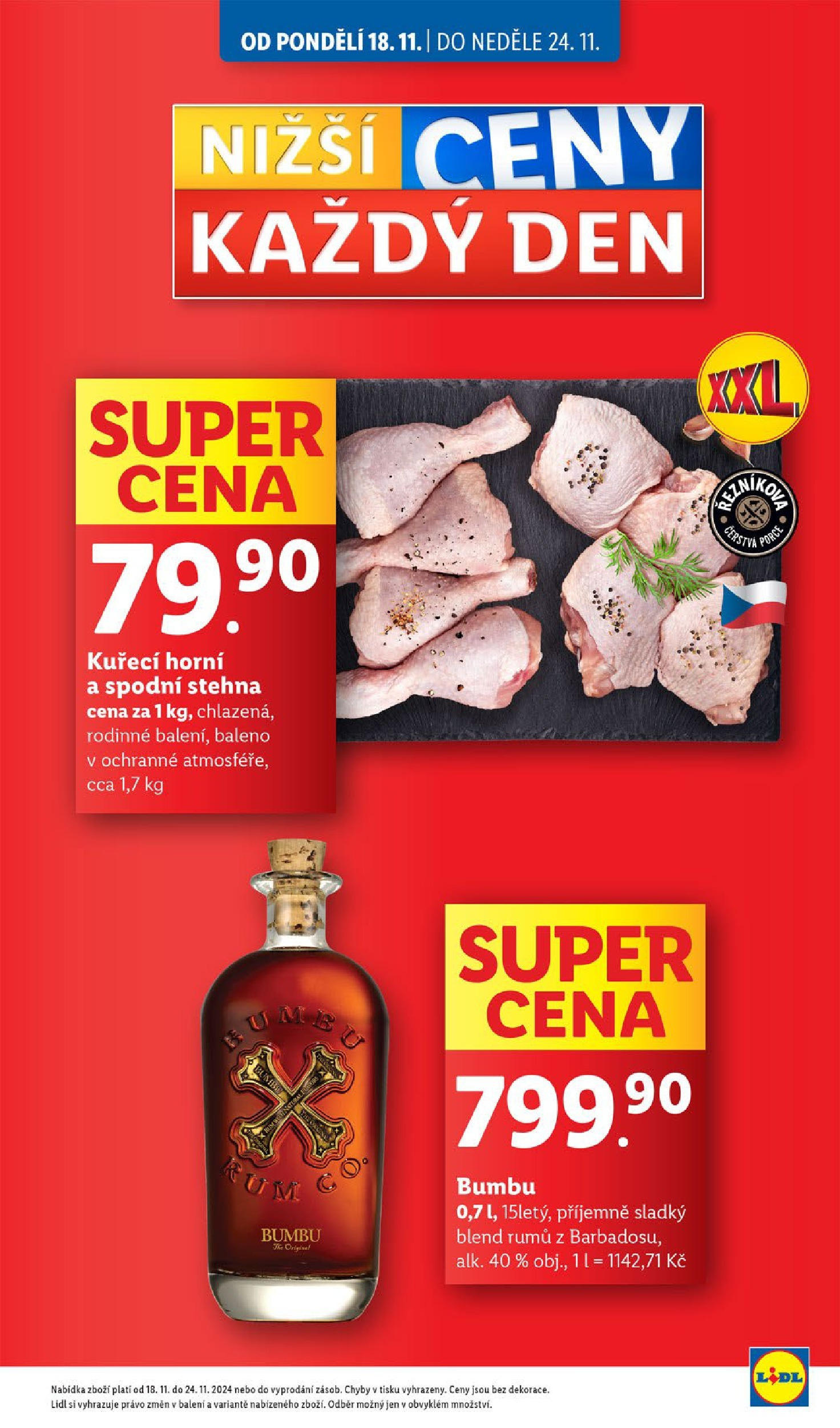 Lidl leták od 18.11.2024 - Nový akční leták | Strana: 5 | Produkty: Rum