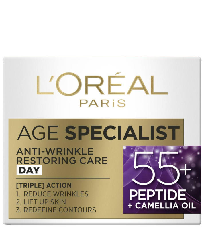 L'Oréal Дневен крем 55+