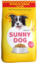 Kaufland хипермаркет Sunny dog Суха храна за кучета - до 15-12-24