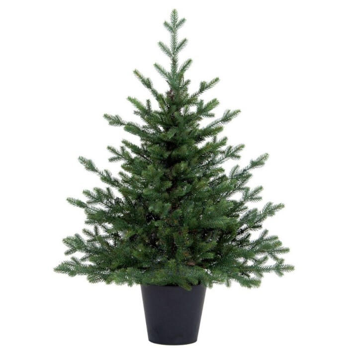 Изкуствена коледна елха в саксия Green Spruce 120см