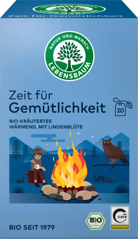 LEBENSBAUM Kräutertee "Zeit für Gemütlichkeit" (20 Beutel)