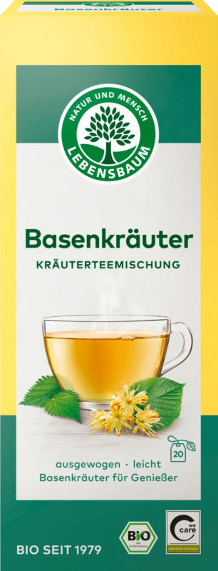 LEBENSBAUM Kräutertee Basenkräuter (20 Beutel)