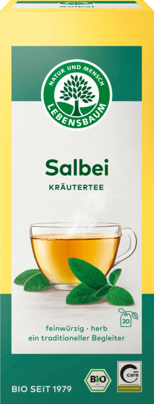 LEBENSBAUM Kräutertee Salbei (20 Beutel)