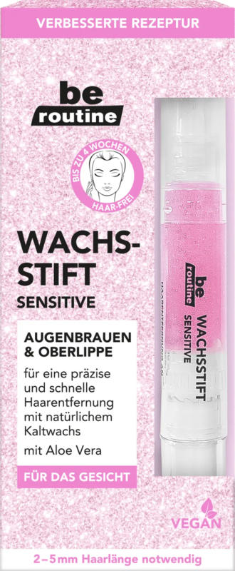 be routine Wachsstift Augenbrauen & Oberlippe, sensitive