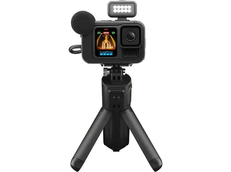 GoPro Hero 13 Black Action Cam Creator Edition, 5.3K60, 27 MP Foto, HyperSmooth 6.0, längere Akkulaufzeit