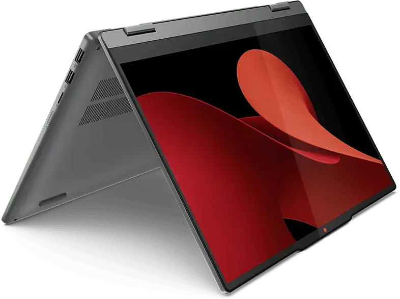 LENOVO IdeaPad 5 14AHP9 Convertible, 14 Zoll WUXGA Touchscreen, AMD Ryzen™ 7 8845HS Prozessor, 16 GB RAM, 1000 SSD, Radeon™ 780M, Windows 11 Home, Luna Grey