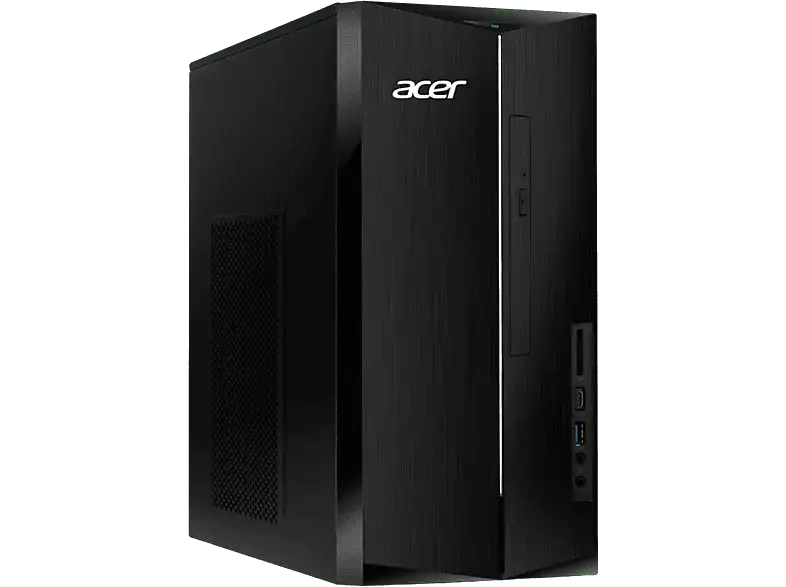 ACER Aspire TC-1785 Desktop PC, i5-14400, 8 GB DDR5 RAM, 512 SSD, Win11 Home, Kein DVD Laufwerk, Schwarz