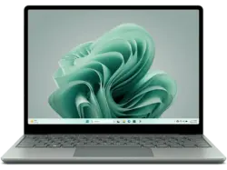 Microsoft Surface Laptop Go 3, 12.4 Zoll, Intel® Core™ i5-1235U, 16 GB RAM, 256 SSD, Windows 11 Home (64 Bit), Iris® Xe, Salbei