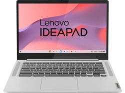 LENOVO IdeaPad Slim 3 Chromebook 14 Zoll, Full-HD, MediaTek Kompanio 520, 4 GB RAM, Google Chrome OS, Mali-G52, Cloud Grey