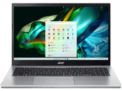 ACER ACER Aspire 3 A315-44P-R9C9 Notebook 15,6 Zoll, Full-HD, AMD Ryzen™ 7 5700U Prozessor, 32 GB RAM, 1000 SSD, Windows 11 Home (64 Bit), Radeon™ Onboard Graphics, Pure Silver