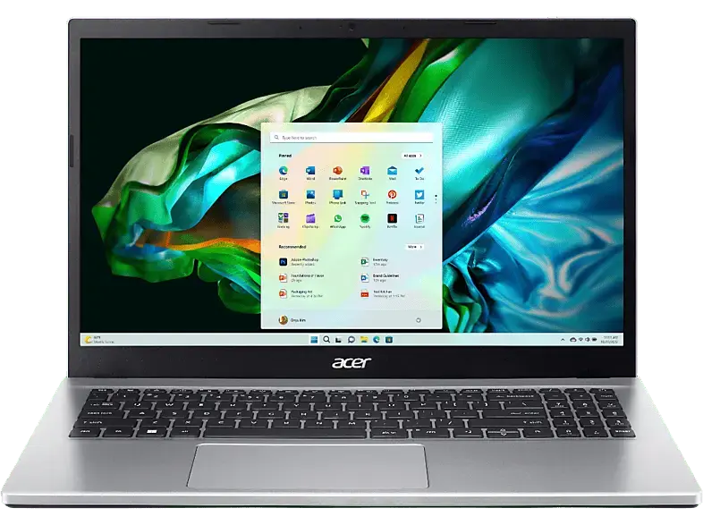 ACER ACER Aspire 3 A315-44P-R9C9 Notebook 15,6 Zoll, Full-HD, AMD Ryzen™ 7 5700U Prozessor, 32 GB RAM, 1000 SSD, Windows 11 Home (64 Bit), Radeon™ Onboard Graphics, Pure Silver