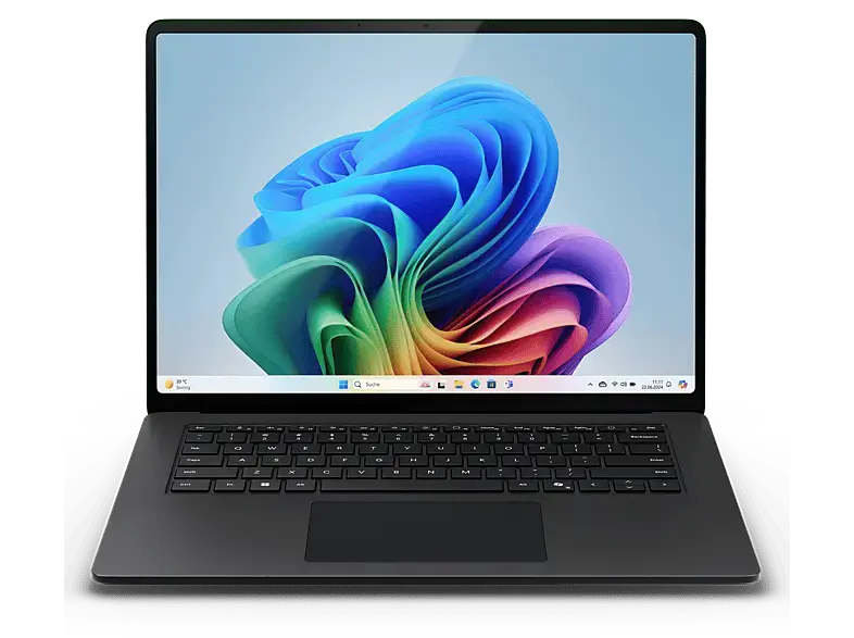Microsoft Surface Laptop 7th Edition, Copilot+ PC, 15 Zoll, Qualcomm® Snapdragon® X Elite, 16 GB RAM, 1000 SSD, Windows 11 Home (64 Bit), Adreno™ Onboard Graphics, Graphite