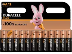 Duracell Plus Mignon AA, 12er-Pack; Batterie