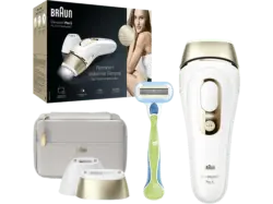 Braun Silk-Expert Pro 5 PL5154 IPL-Haarentfernungsgerät 2-Aufsätze (Weiß, mit , Netzbetrieb)