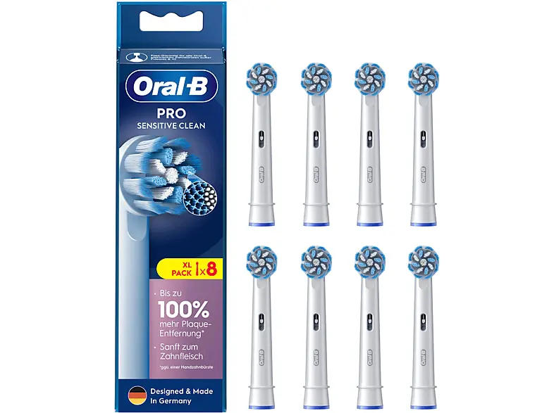 Oral-B Aufsteckbürsten Pro Sensitive Clean 8er