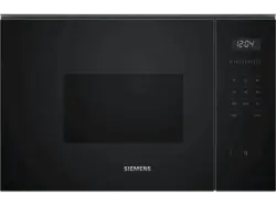 Siemens BF525LMB1 Mikrowelle (800 Watt, Einbaugerät, 20 l, Schwarz)