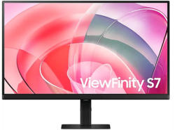 Samsung ViewFinity S7 S70D Monitor, UHD 4K, 27 Zoll, 5ms, 60Hz, HDR10, IPS-Panel, 350cd, 99% sRGB, Schwarz