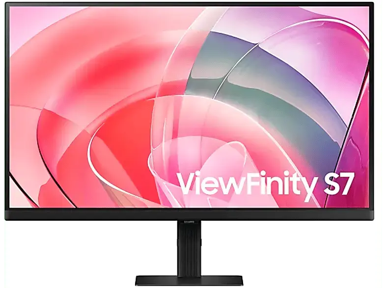 Samsung ViewFinity S7 S70D 27 Zoll Monitor, UHD 4K, 5 ms Reaktionszeit, 350 cd/m², 60 Hz, Schwarz