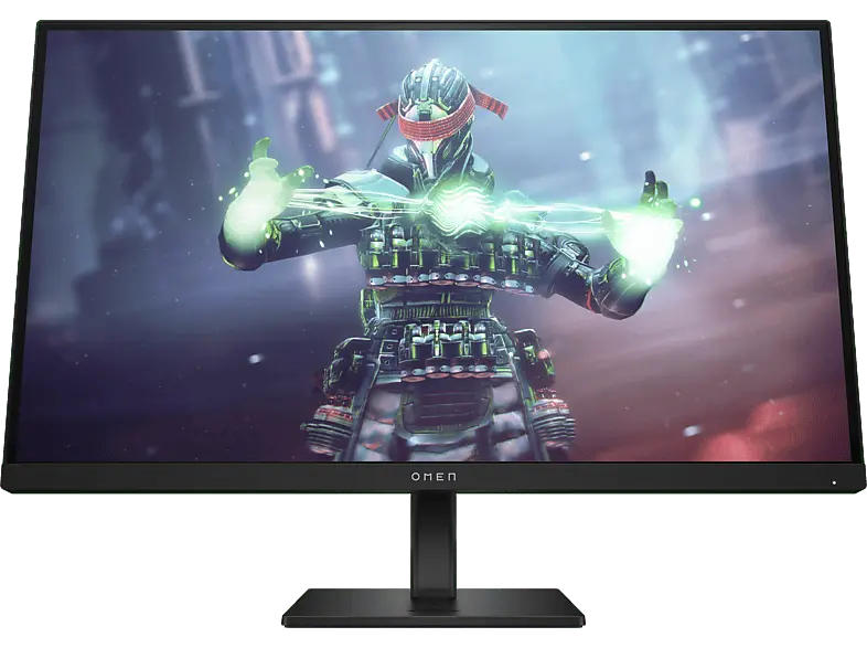 HP Omen 27K Gaming Monitor, 27 Zoll, UHD 4K, 144Hz, 1ms, IPS, 400cd, 95% DCI-P3, Schwarz