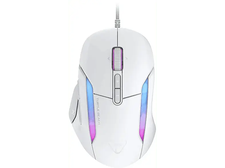 TURTLE beach Kone II Gaming Maus, Optisch, 26000 DPI, weiß