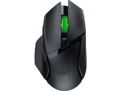 Razer Basilisk V3 X HyperSpeed Gaming Maus, Bluetooth/USB, 7-Tasten, 450IPS, 40G, 18000 DPI, Schwarz