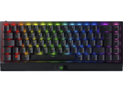 RAZER Gaming Tastatur BlackWidow V3 Mini HyperSpeed, RAZER Yellow, USB/Bluetooth, qwertz, Schwarz