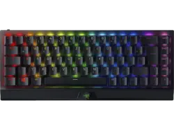 RAZER Gaming Tastatur BlackWidow V3 Mini HyperSpeed, RAZER Yellow, USB/Bluetooth, qwertz, Schwarz