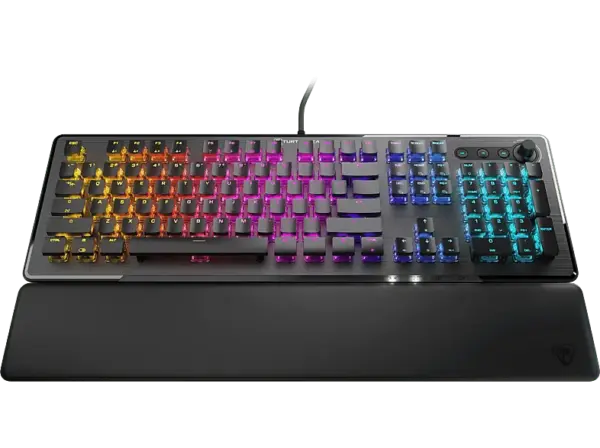 Turtle Beach Vulcan II Gaming Tastatur, Linear, Titan II Mechanisch Rot, USB, qwerzt, Schwarz