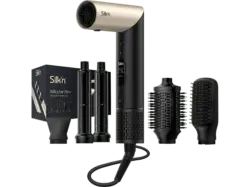 Silk'n SIF5PE1001S SilkyAir Flex All-in-One Haartrockner und Styler Gold, 1300 Watt, 5 Aufs&auml;tze