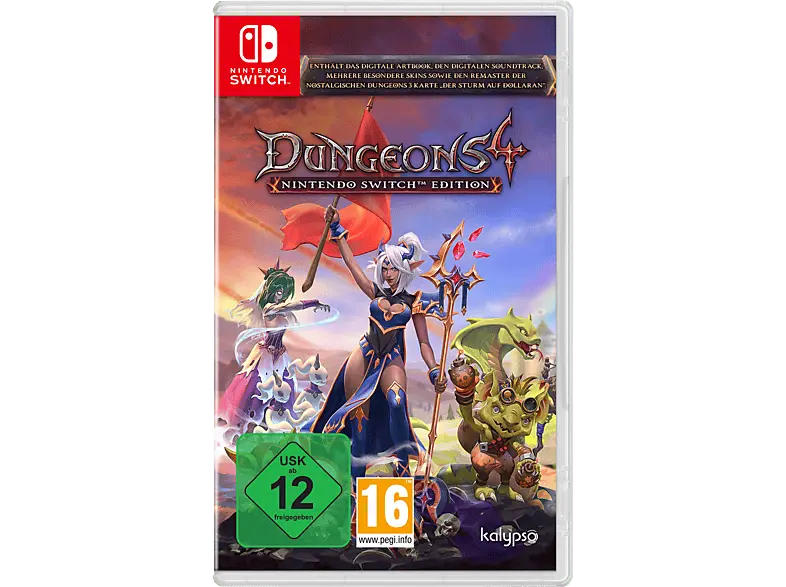 Dungeons 4 Deluxe Edition - [Nintendo Switch]