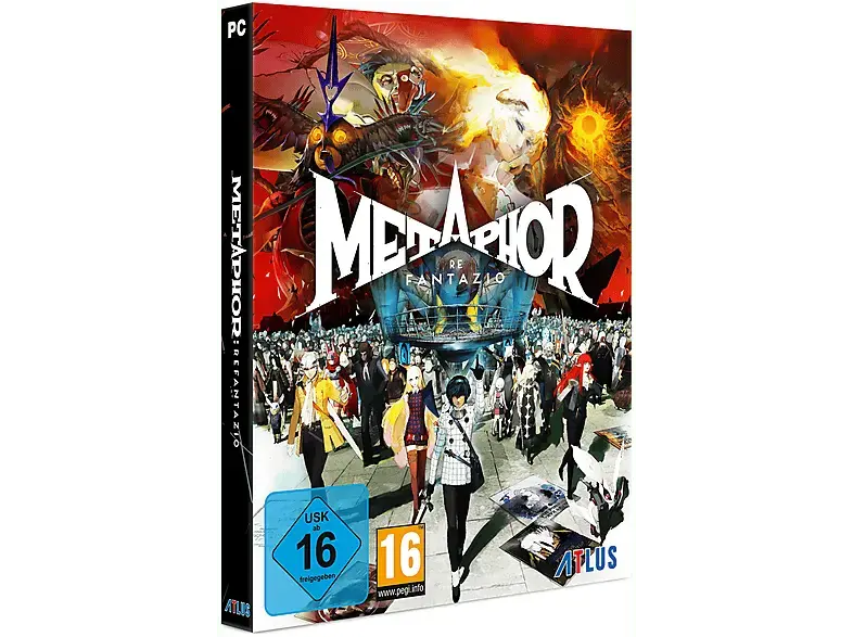 Metaphor: ReFantazio - Steelbook Edition (Code in a Box) [PC]