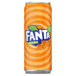 Fanta Газирана напитка Orange