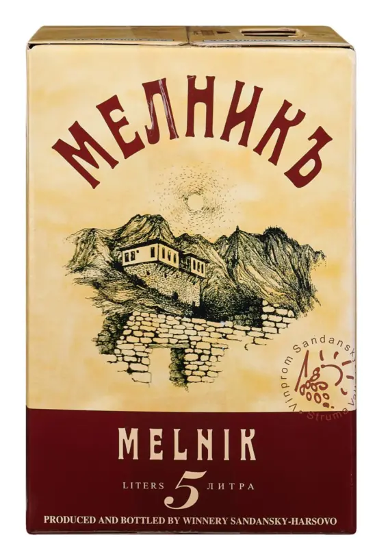 Сандански Мелникъ Червено вино