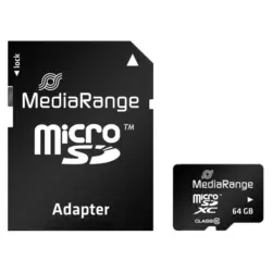 Media Range MicroSD карта 64 GB