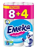 Kaufland хипермаркет Emeka Кухненска ролка White трипластова - до 24-05-26