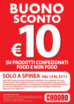 Cadoro Buono Sconto - al 27.11.2024