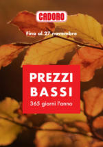 Cadoro Fino al 27 Novembre - al 27.11.2024